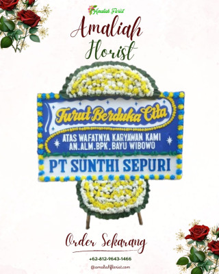 Papan Bunga Duka di Kobagma