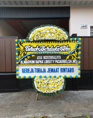 Papan Bunga Duka di Kobagma