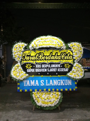 Papan Bunga Duka di Kobagma